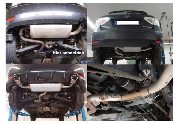 Escape deportivo Fox Subaru Impreza GR 2,0l 110kW Todos