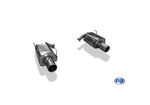 Escape deportivo Fox Subaru Forester SJ - desde 2013 Todos