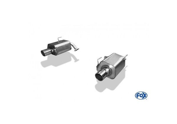 Escape deportivo Fox Subaru Forester SJ - desde 2013 Todos