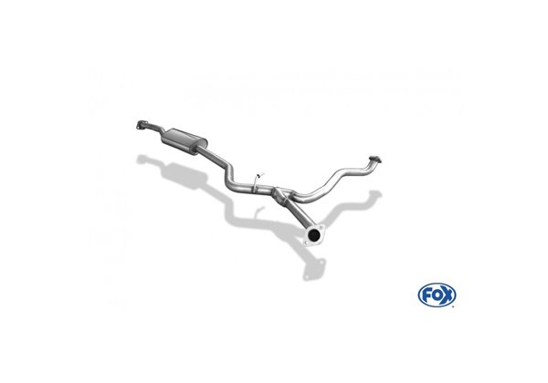 Escape deportivo Fox Subaru Legacy/ Legacy Outback BL/ BP (2003-2009) Kombi 2,5l