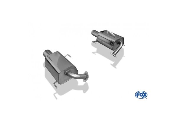 Escape deportivo Fox Subaru Legacy/ Legacy Outback BL/ BP (2003-2009) Limousine 2,0l