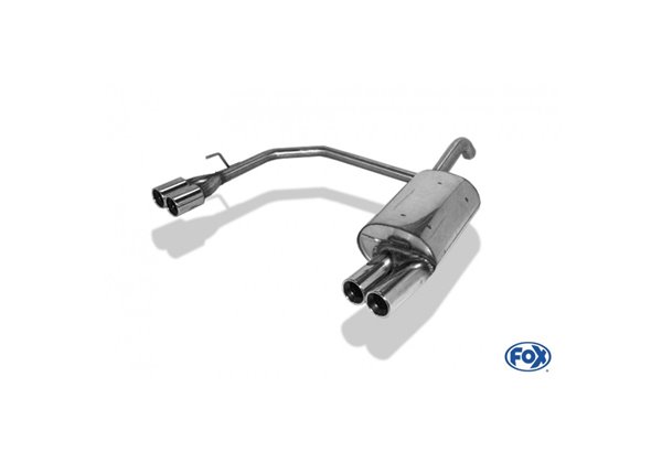 Escape deportivo Fox Toyota Corolla E12 Hatchback 1,8l TS Kompressor Todos