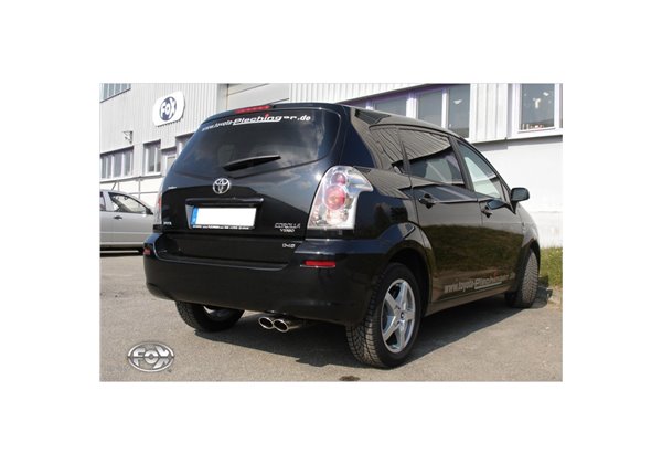 Escape deportivo Fox Toyota Corolla R1 Verso Benzin Todos