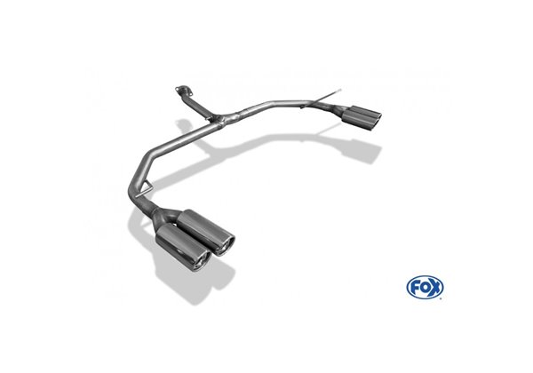 Escape deportivo Fox Toyota RAV 4 IV Benzin Todos