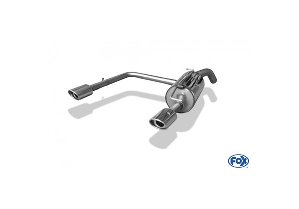 Escape deportivo Fox Toyota Yaris Yaris TS P1 Todos