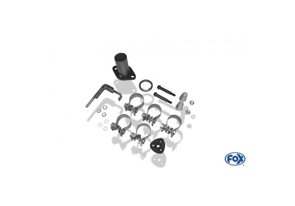 Escape deportivo Fox Toyota Yaris Yaris XP9 desde 06 1,0l 1,3l 1,4l D Todos