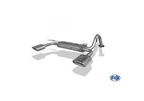 Escape deportivo Fox Toyota Yaris Yaris XP9 desde 06 1,0l 1,3l 1,4l D Todos