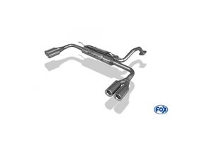 Escape deportivo Fox Toyota Auris 2006-2011 - E15 Benzin Todos