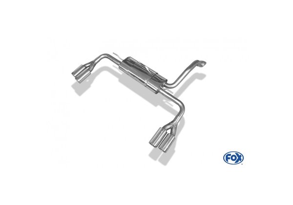 Escape deportivo Fox Toyota Auris 2006-2011 - E15 Benzin Todos