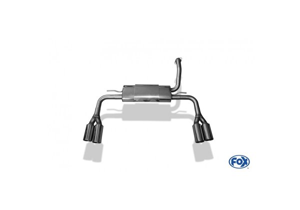 Escape deportivo Fox Toyota Auris 2006-2011 - E15 Benzin Todos