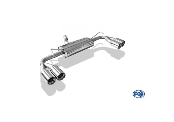 Escape deportivo Fox Toyota Auris 2006-2011 - E15 Diesel Todos