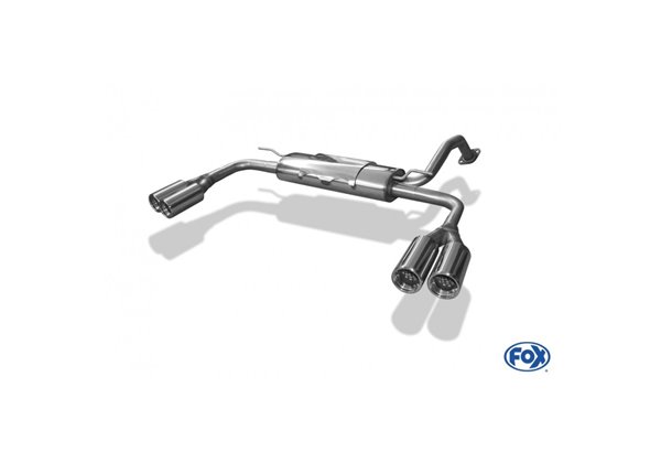 Escape deportivo Fox Toyota Auris 10/2012 - ... E18 Benzin Todos