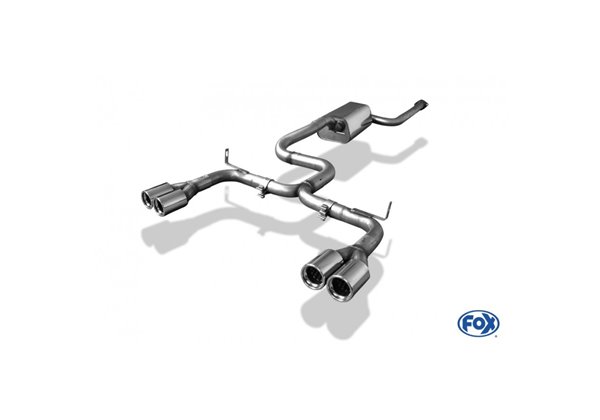 Escape deportivo Fox Volvo V50/ S40 II Todos