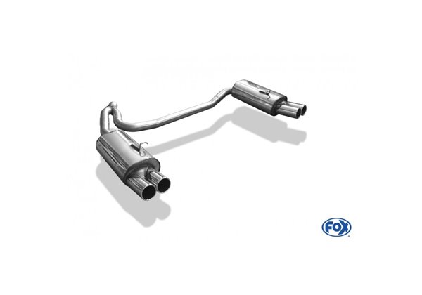 Escape deportivo Fox Volvo C70 I Todos