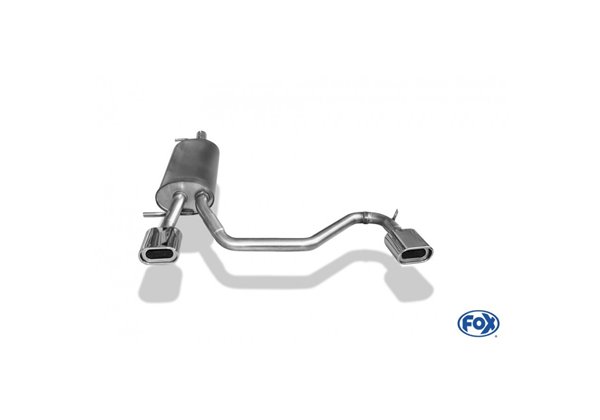 Escape deportivo Fox Volkswagen Passat 3B/ 3BG Todos