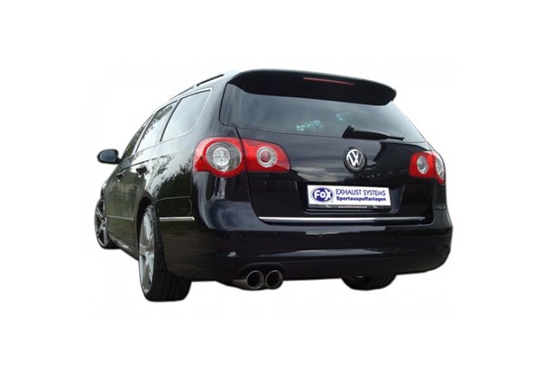 Escape deportivo Fox Volkswagen Passat 3C 1,8l 118kW 2,0l TDI 100/103kW Todos