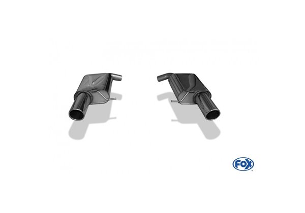 Escape deportivo Fox Volkswagen Passat 3C 4-Motion 3,2l 184kW Todos