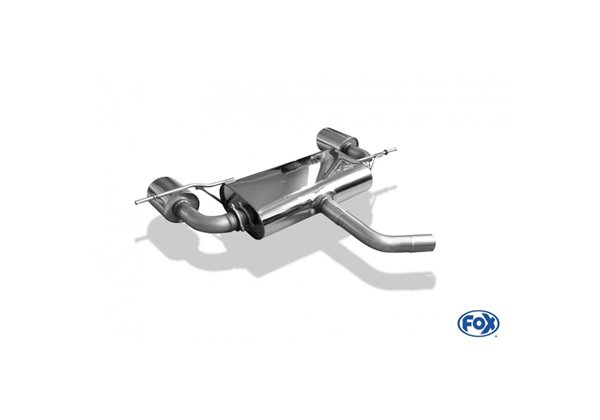 Escape deportivo Fox Volkswagen Scirocco 1,4l TSI + 2,0l TDI 100/103kW 55er System Todos