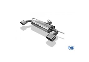 Escape deportivo Fox Volkswagen Scirocco 1,4l TSI + 2,0l TDI 100/103kW 70er System Todos