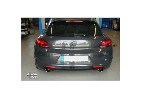 Escape deportivo Fox Volkswagen Scirocco 1,4l TSI + 2,0l TDI 100/103kW 70er System Todos