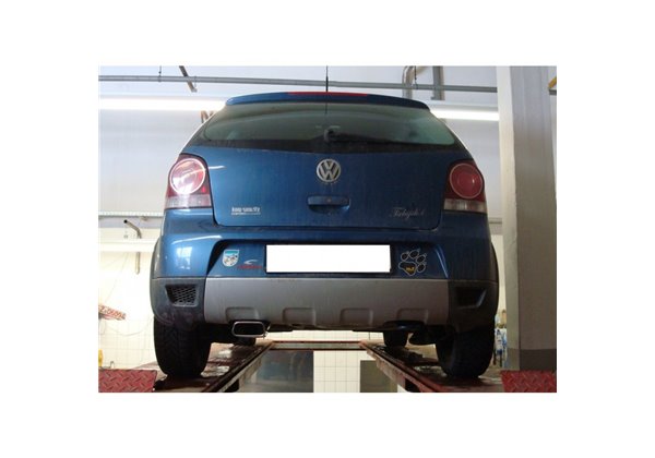 Escape deportivo Fox Volkswagen Polo 9N Cross Todos