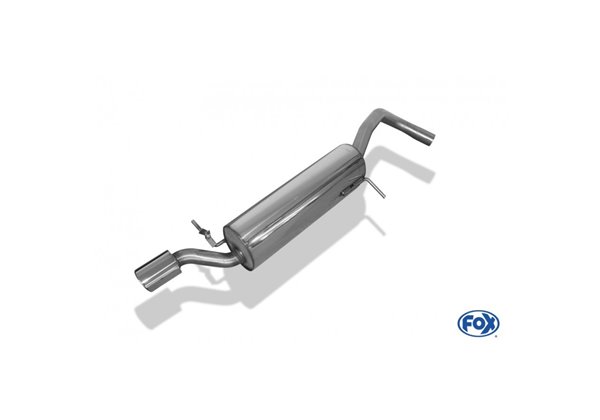 Escape deportivo Fox Volkswagen Polo 6R Todos