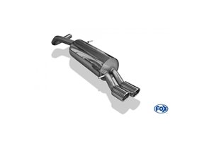 Escape deportivo Fox Volkswagen Polo 6R GT und GTI 63,5mm Todos