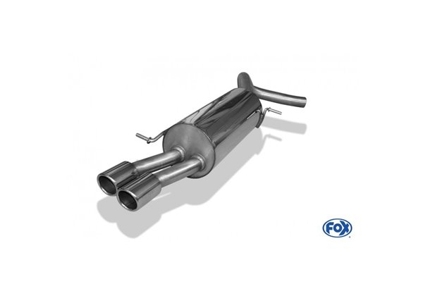 Escape deportivo Fox Volkswagen Polo 6R GT und GTI 63,5mm Todos