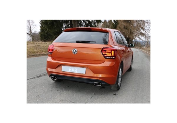 Escape deportivo Fox Volkswagen Polo AW1 1,0l Todos