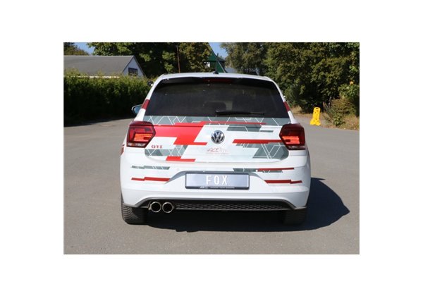 Escape deportivo Fox Volkswagen Polo AW1 GTI Todos