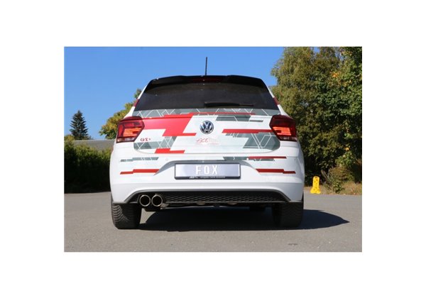 Escape deportivo Fox Volkswagen Polo AW1 GTI Todos