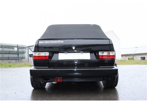 Escape deportivo Fox Volkswagen Golf I Cabrio Todos