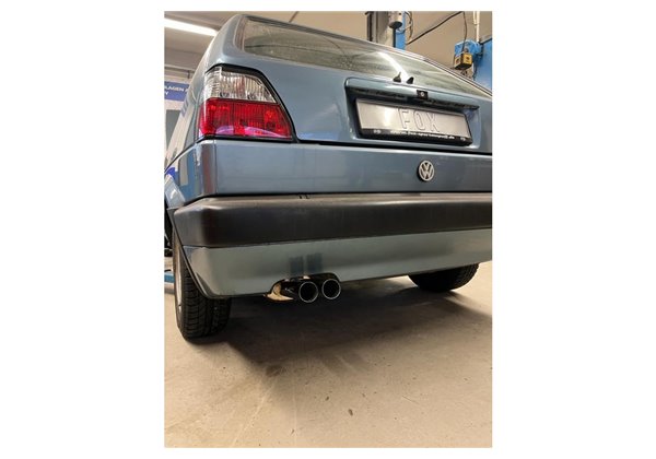 Escape deportivo Fox Volkswagen Golf II 1,0 - 1,8l + 1,6l D Todos