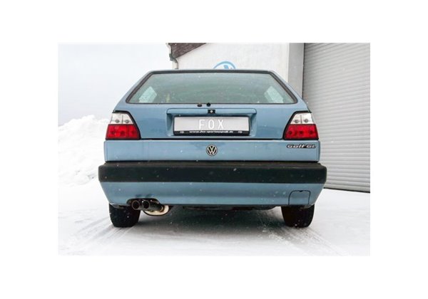 Escape deportivo Fox Volkswagen Golf II 1,0 - 1,8l + 1,6l D Todos