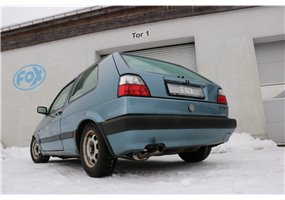 Escape deportivo Fox Volkswagen Golf II 1,0 - 1,8l + 1,6l D Todos