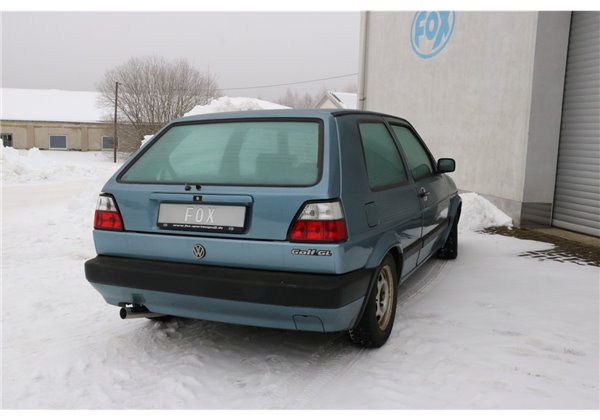 Escape deportivo Fox Volkswagen Golf II 1,0 - 1,8l + 1,6l D Todos