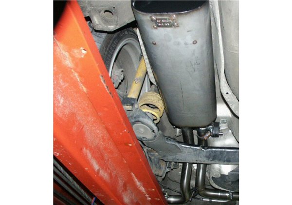 Escape deportivo Fox Volkswagen Golf IV IV 55mm System