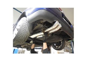 Escape deportivo Fox Volkswagen Golf IV IV Cabriolet Todos