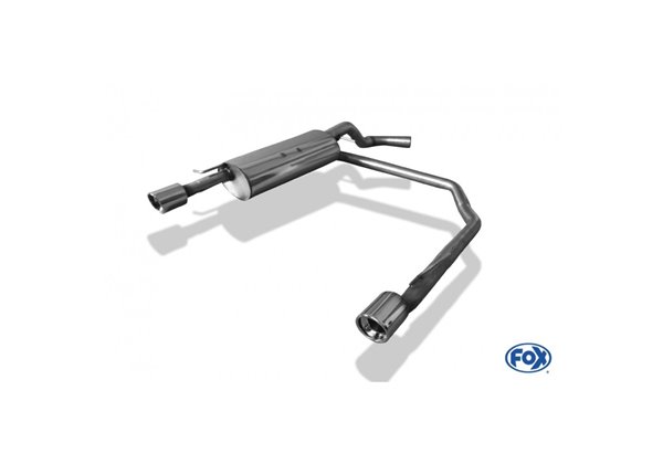 Escape deportivo Fox Volkswagen Golf IV IV 63mm System