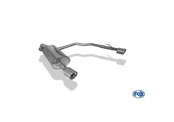 Escape deportivo Fox Volkswagen Golf IV IV 63mm System