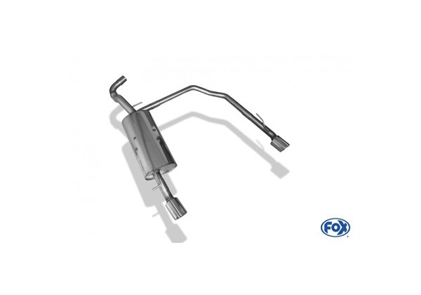 Escape deportivo Fox Volkswagen Golf IV IV 63mm System