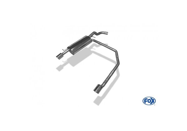 Escape deportivo Fox Volkswagen Golf IV IV 63mm System