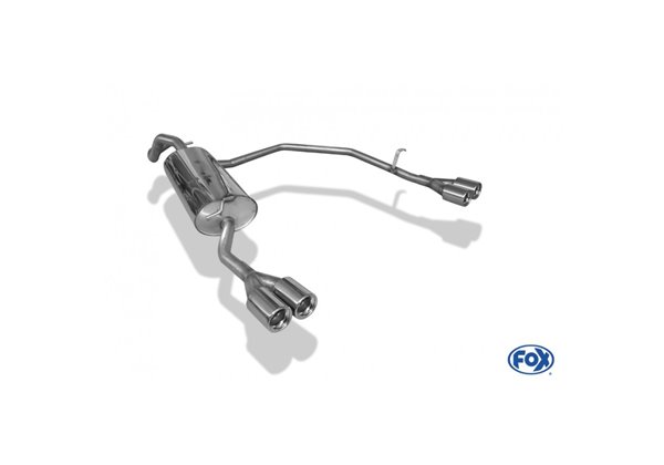 Escape deportivo Fox Volkswagen Golf IV IV Variant Todos