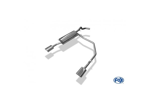 Escape deportivo Fox Volkswagen Golf IV IV Variant Todos