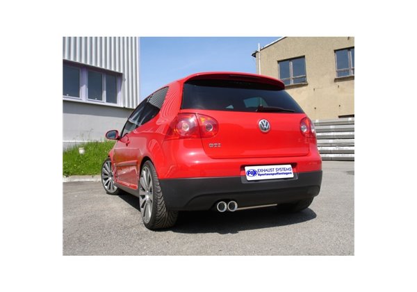 Escape deportivo Fox Volkswagen Golf V 55kW bis 110kW Todos