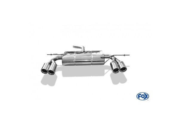 Escape deportivo Fox Volkswagen Golf V 55kW bis 110kW Todos