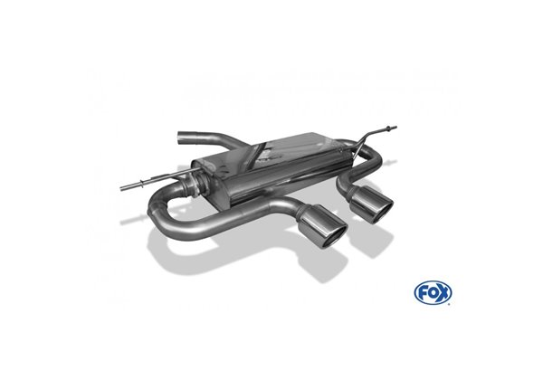 Escape deportivo Fox Volkswagen Golf V 55kW bis 110kW Todos