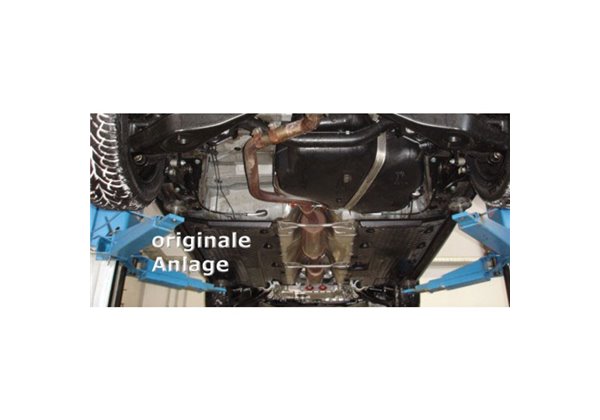 Escape deportivo Fox Volkswagen Golf VI 1,2l 1,4l und 1,6l TDI 2,0l TDI till 103kW 55mm - System