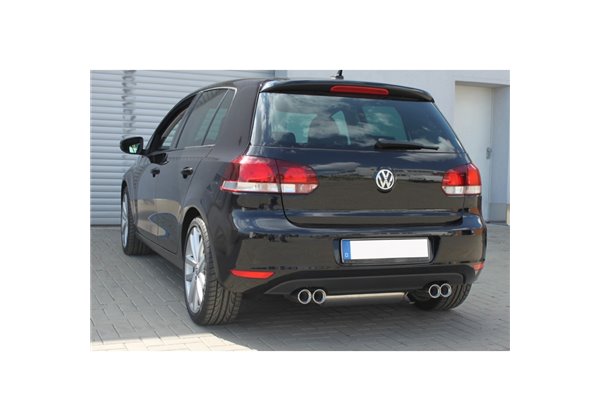 Escape deportivo Fox Volkswagen Golf VI 1,2l 1,4l und 1,6l TDI 2,0l TDI till 103kW 55mm - System
