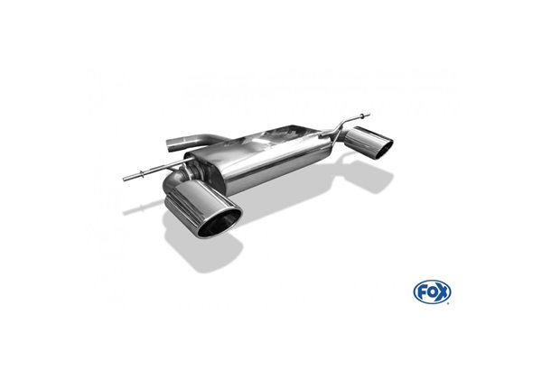 Escape deportivo Fox Volkswagen Golf VI 1,2l 1,4l und 1,6l TDI 2,0l TDI till 103kW 55mm - System